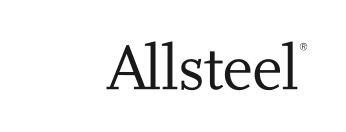 A black and white image of the allstate logo.